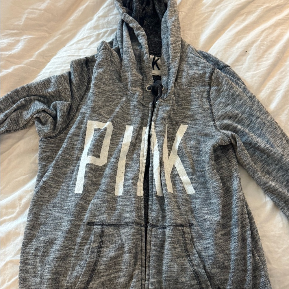 PINK Victoria's Secret Charcoal Hoodie
